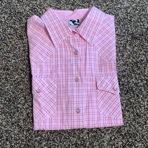 Women’s short sleeve button down